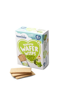 Wafer Wisps are designed to be mess-free; dissolving easily in babies’ mouths
