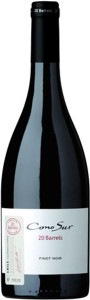 Cono Sur's 20 Barrels Pinot Noir is an example of modern affordable pinot from Chile