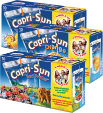 Capri-Sun appeals to a wide range of consumers with both 200ml and 330ml variants