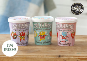 Chilly Moo is a completely natural frozen yogurt sweetened only with real fruit and fruit juices