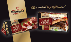 The RibWorld portfolio includes Pork Ribs, Pork Tenderloin and Pulled Pork, along with Pulled Beef and Beef Brisket 