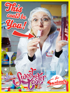 One lucky applicant will get the chance to become an Official Sweet Taster for Swizzels