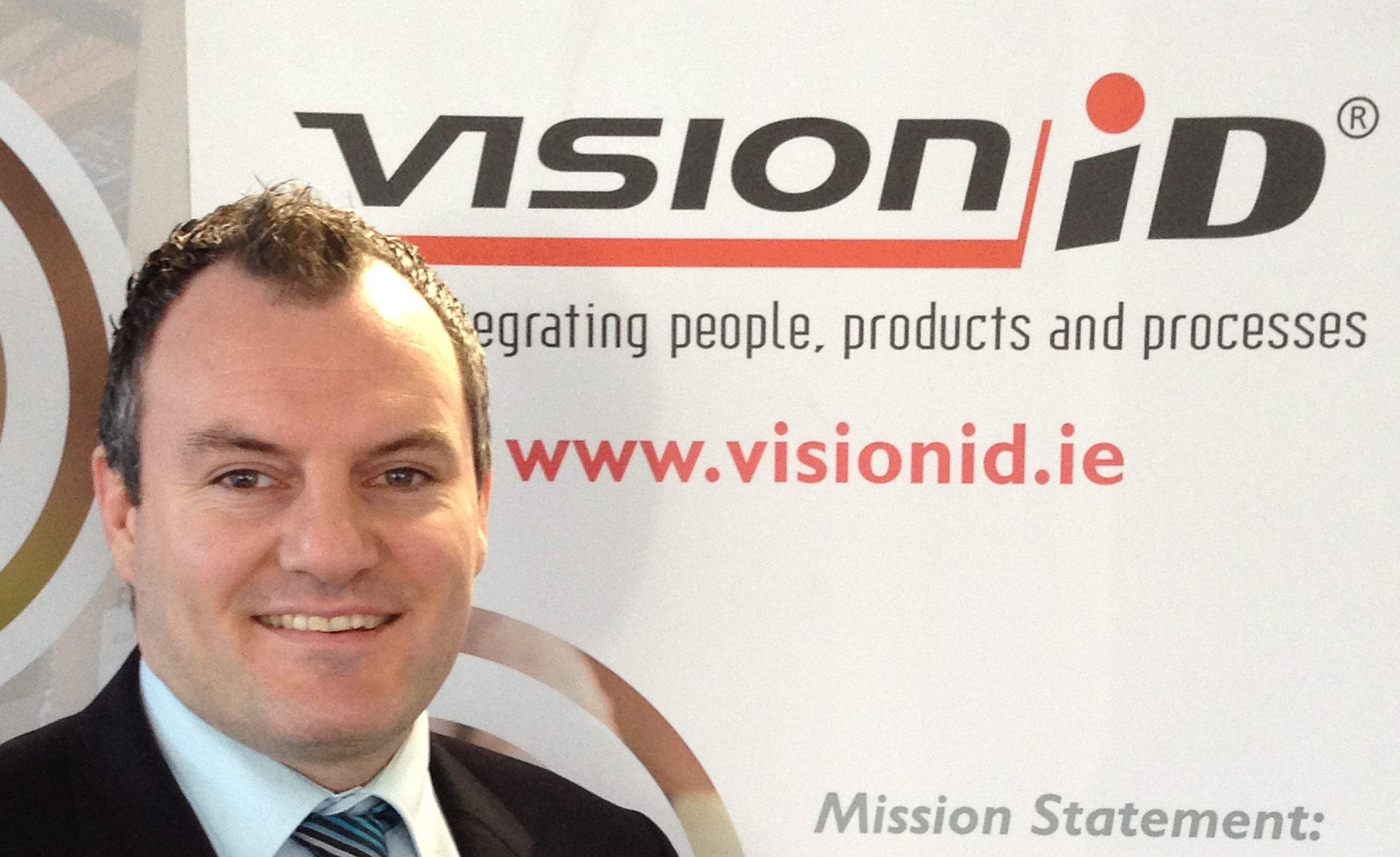 Padraic O’Brien, VisionID’s retail technology solutions manager for Ireland