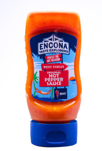 Encona sauces are available in a range of heat levels to suit chilli aficionados and novices alike