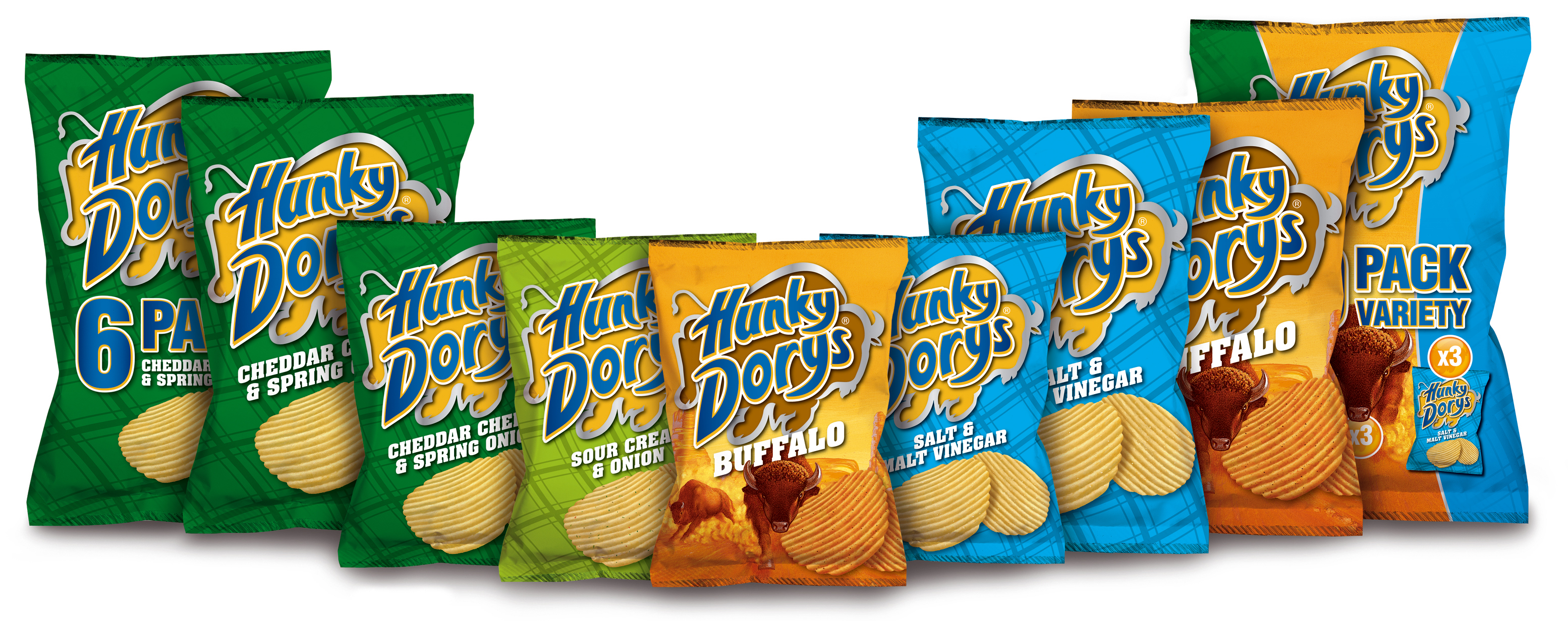 Hunky Dorys is Ireland’s market leader in sharing crisps