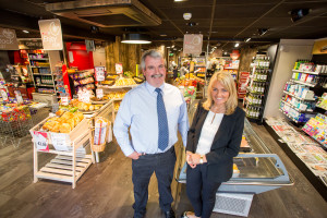 Store owners Kieran and Barbara Furey