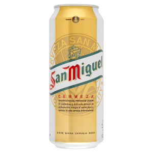 San Miguel is full bodied with a refreshing balance of bitterness and sweetness