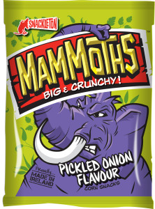 The new Mammoths brand is based on the insight that consumers want crunchier, big bite pieces that offer a more satisfying bite