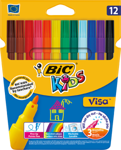 The Bic range displays a ‘Recommended by teachers’ stamp
