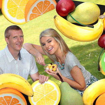 Pippa O Connor and Henry Shefflin at the launch of Centra's Live Well initiative last summer