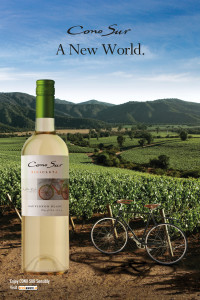 The Cono Sur Bicicleta range is a tribute to the company’s employees who cycle around the vineyards every day in order to protect the land they work on