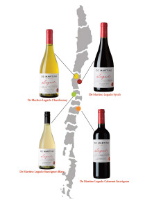Febvre and Company is offering a special offer RSP of €15.99 for the De Martino Legado wines