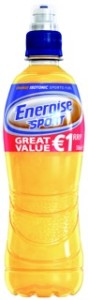 Energise Sport is available in orange and mixed fruit flavours
