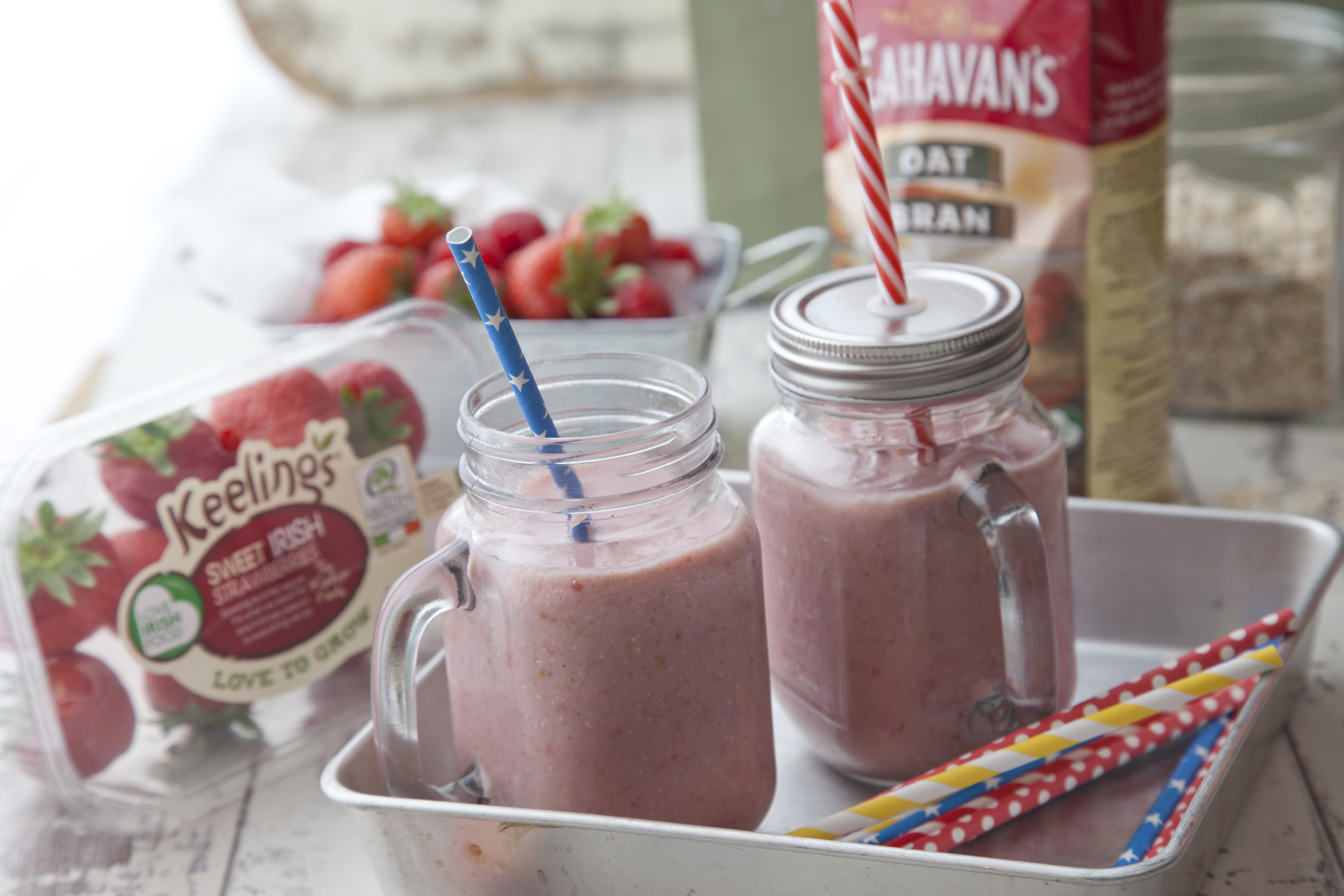 Flahavan's porridge and Keelings fruit make for some delicious winter morning smoothies