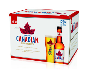 Molson Canadian is Ireland’s fastest growing top 10 lager brand in the off-trade