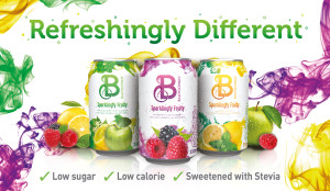 Ballygowan Sparklingly Fruity delivers a range of low calorie, low sugar natural mineral water drinks in a stylish can