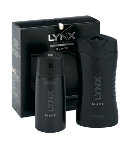 The Lynx Black Essential Collection giftset is ideal for the male grooming enthusiast