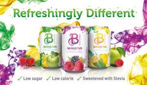 The Ballygowan Sparklingly Fruity range is available in three flavours; Apple & Elderflower, Raspberry & Blackberry and Lemon & Mint