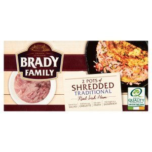 The Shredded ham range has been revamped with a new packaging format consisting of two individually wrapped pots, ideal for on-the-go use or as a cooking ingredient