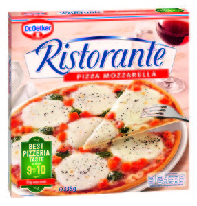 Dr. Oetker's Ristorante is a favourite among 9 out of 10 test participants