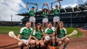 Clockwise from left, Cian Duffy, Faye Murphy, Evin Dowling, Caoimhe Bourke, Tipperary, Philly McMahon, Dublin, Sinead Delahunty, Tipperary, and Colin Dunford, Waterford.
