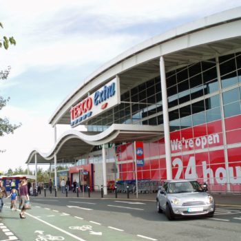 Tesco is now Ireland's numer one supermarket brand
