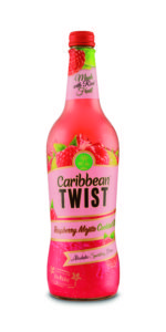 Caribbean Twist offers a range of tropical fruit flavoured alcoholic cocktails that contains real fruit juice