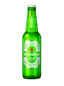 Heineken Light is both low in calories and slightly lower in alcohol