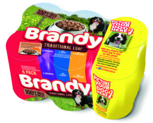 A fun competition invites family dogs to grace Brandy's packaging