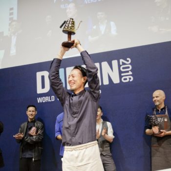 Tetsu Kasuya of Taiwan is crowned Brewer Champion at World of Coffee