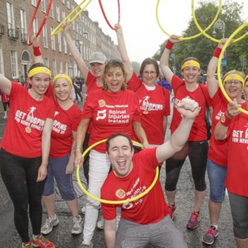 Hula Hoops' "Fun Never Grows Up" campaign launched at the recent Women's Mini Marathon in Dublin