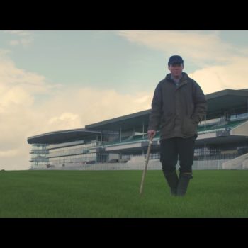 Galway Racecourse general manager Michael Moloney al Manager, Galway Racecourse features in the Guinness advert