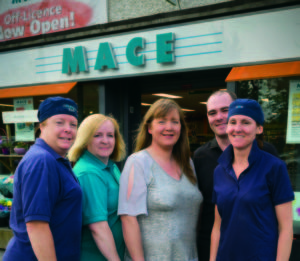 Susan Barry with some of her staff (L-R): Gabrielle McKeown, Brenda Mooney, Ian Heffernan and Julie McDonnell