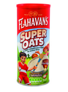 A source of protein which contributes to the maintenance of normal bones, Flahavan’s Super Oats is ideal for children, who enjoy its smoother texture 