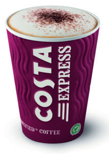 Costa offers quality takeaway coffee with all the convenience of a self-service machine