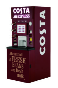 Costa’s self-service machines are innovative, intelligent and easy to use