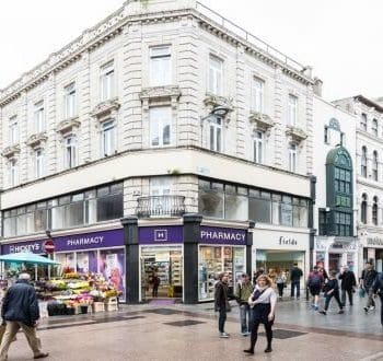 The prestigious Grafton Collection links Grafton Street to Duke Street, Duke Lane and Lemon Street. Pic: Irish Times