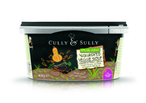 Cully & Sully’s Special Guest, Squashed Veggie Soup, will soon be appearing in all supermarkets