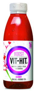 Vit-Hit’s Ginseng & Rooibos tea flavour offers a refreshing boost