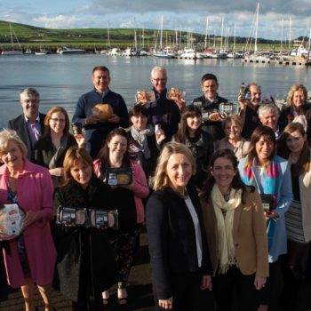 Some of the winners of Blas na hÉireann awards at this year's event in Dingle