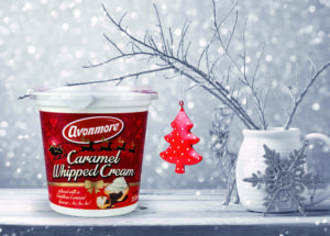 Avonmore’s Caramel Whipped Cream is infused with Christmas caramel to create a flavour which appeals to consumers both young and old