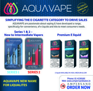Aqua Vape from Ampersand complies with EU TPD2 requirements