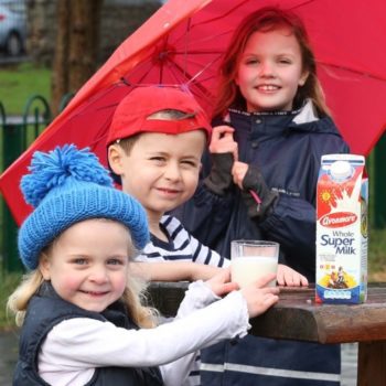 Dressed for all weathers to celebrate the launch of Avonmore Super Milk new advertising and marketing campaign highlighting the importance of sunshine Vitamin D in the Irish diet.