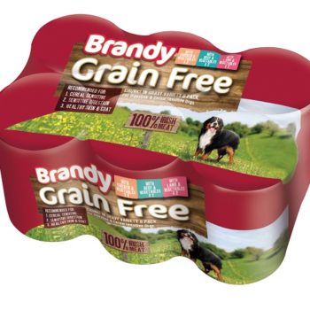 Brandy Grain Free is devised for dogs with sensitive digestion