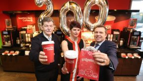 Seattle's Best Coffee has opened its 200th store in Frank Grant's Spar, Airside, Co. Dublin