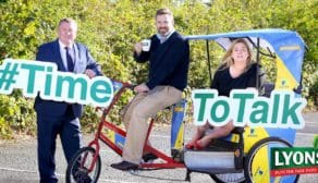 Lyons aimed to raises awareness and funds for suicide charity Pieta House