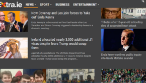 Extra.ie is a new portal for news and entertainment from DMG Group