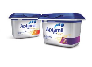 Aptamil Profutura Follow On and Growing Up milks contain a unique blend of ingredients including the brand’s highest ever levels of DHA (Omega 3 LCP)