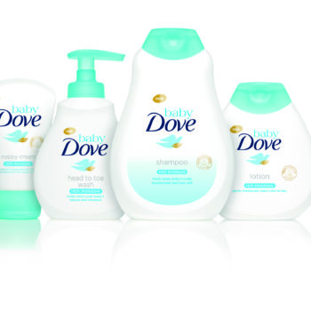 The new Baby Dove range is a complete range of baby care products from the iconic Dove brand
