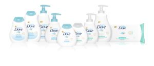 Dermatologist-tested and paediatrician-approved, Baby Dove is safe to use from birth and available in two ranges: Rich Moisture and Sensitive Moisture (fragrance-free)